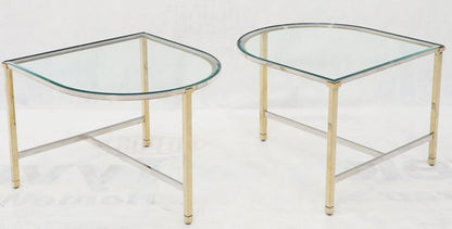 Racetrack Oval Shape Two Pieces Coffee Table