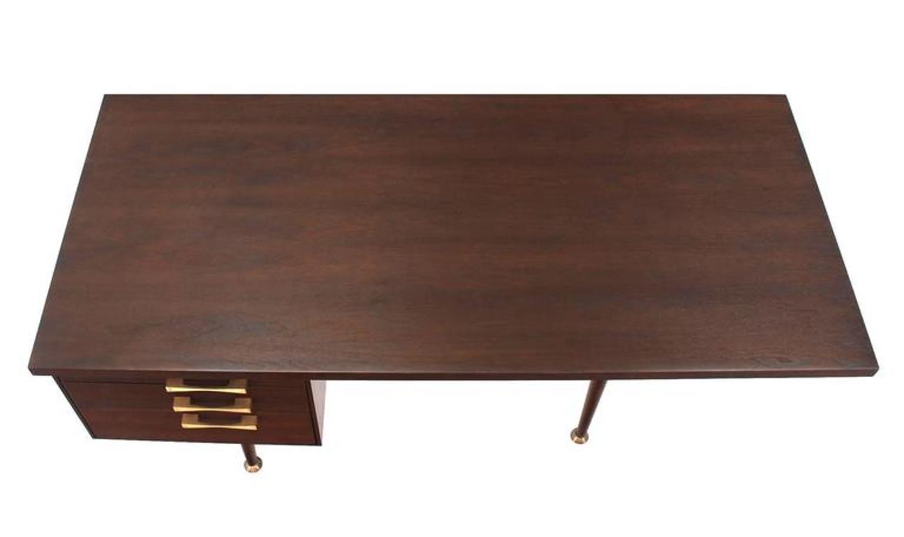 Large Executive Three-Drawer Desk or Writing Table