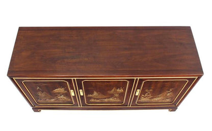 John Widdicomb Oriental Three Doors Credenza or Dresser