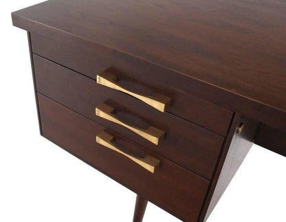 Large Executive Three-Drawer Desk or Writing Table