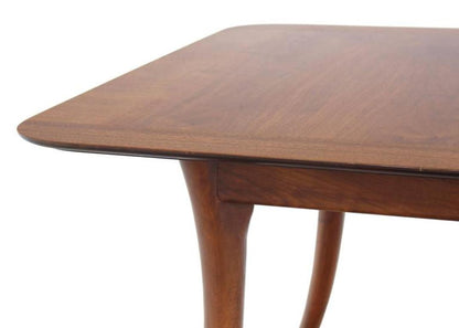 Sabre Leg Mid Century Modern Walnut Dining Table Gibbings Widdicomb