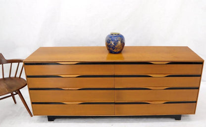 John Stuart Light Walnut Eight Drawers Long Dresser