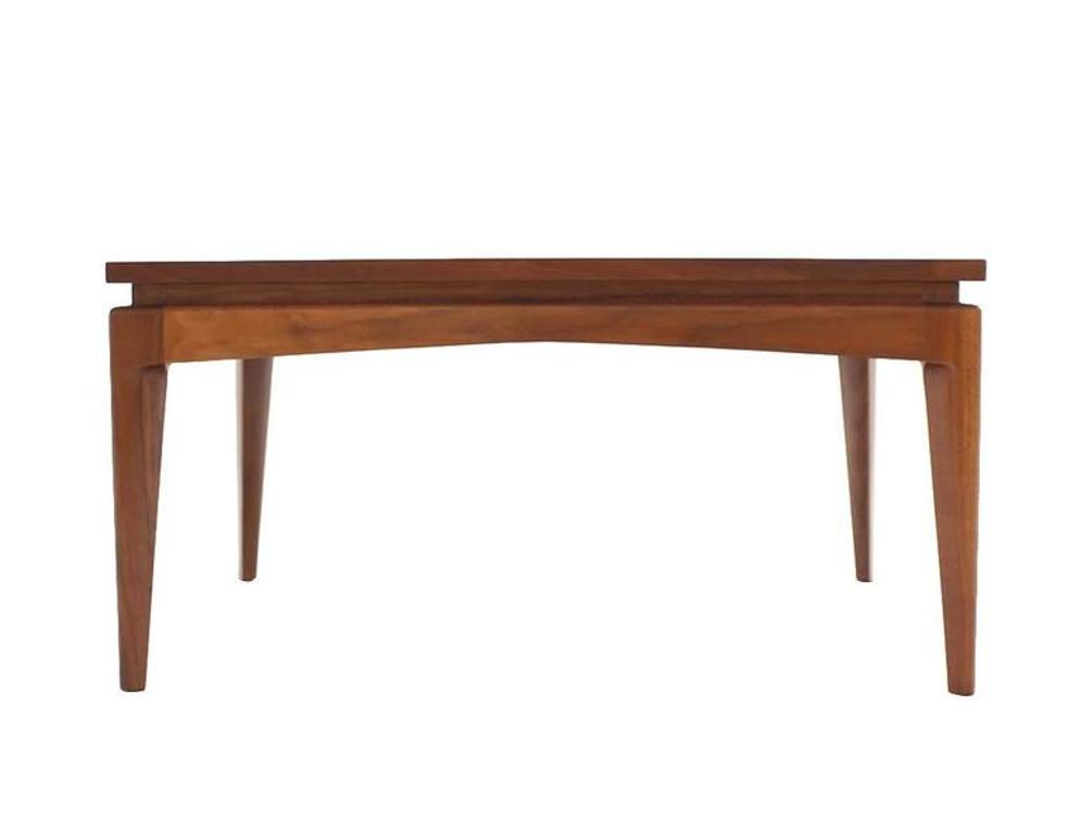 Nice Solid Design Square Walnut Coffee Table